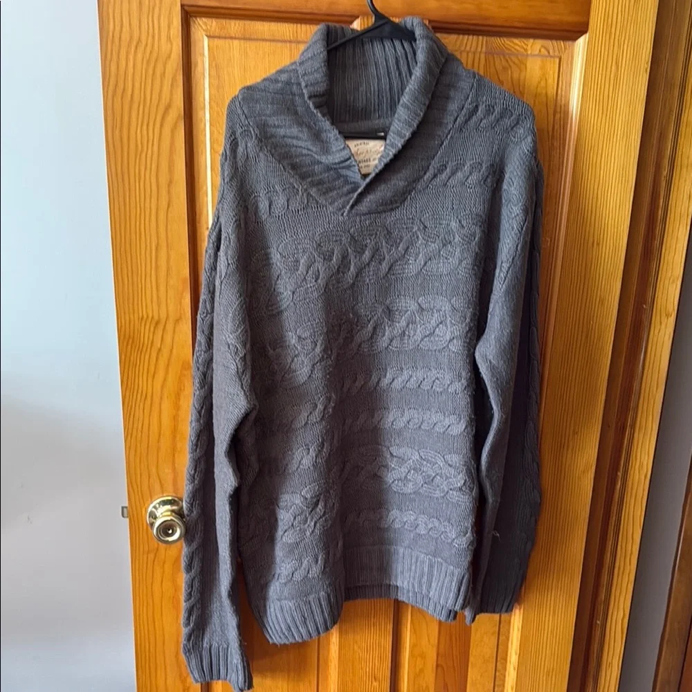 Weatherproof Vintage Gray Knit Pullover - Picture 1 of 5